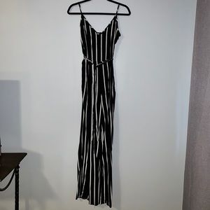 Pinstripe Jumpsuit